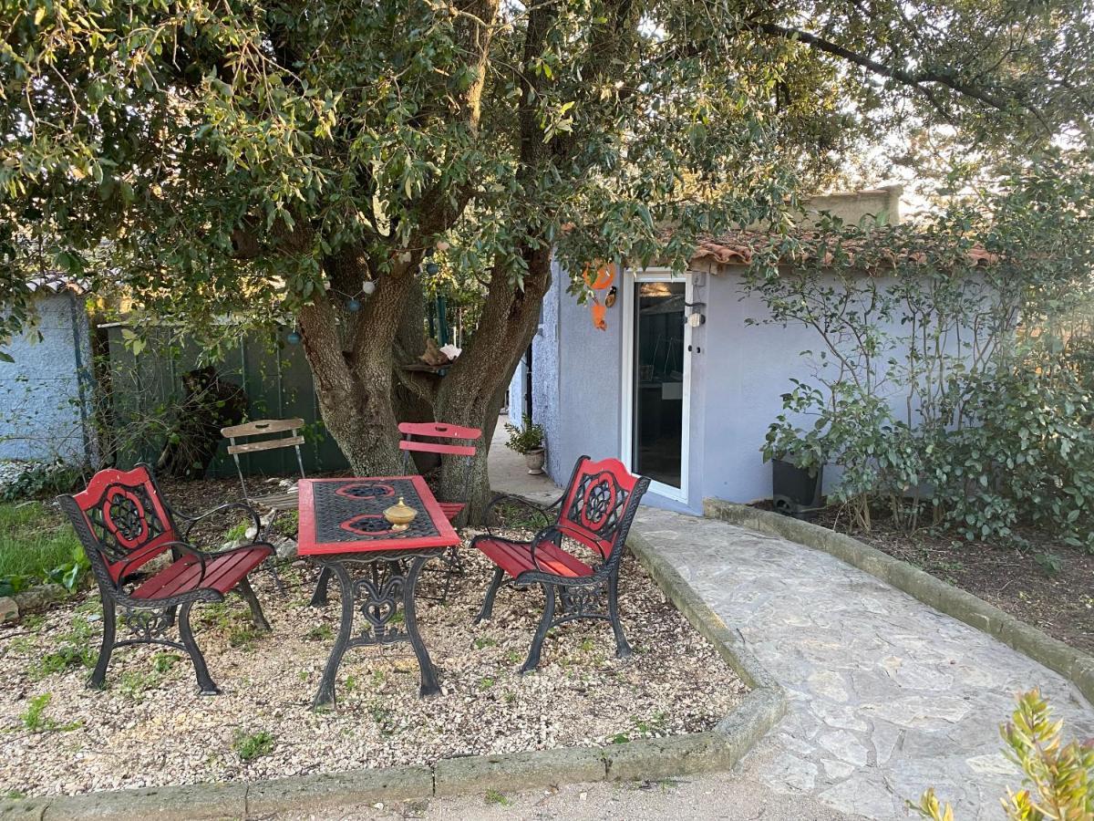Studio Havre De Paix Au Pont Du Gard Piscine Et Jacuzzi Chez Valerie Payre Vers-Pont-du-Gard Buitenkant foto